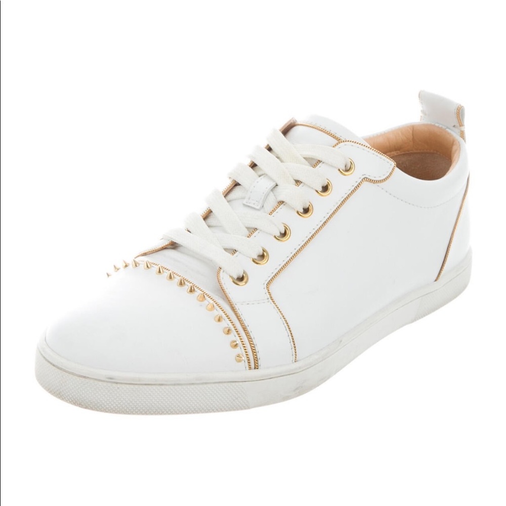Christian Lounoutin Leather Sneakers